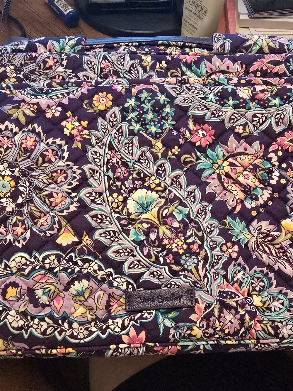 Vera Bradley Purple Floral Laptop Case